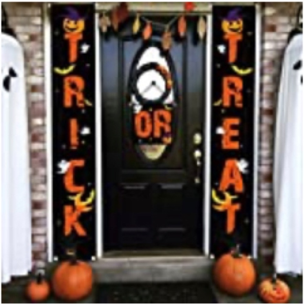 3pcs Halloween Banner